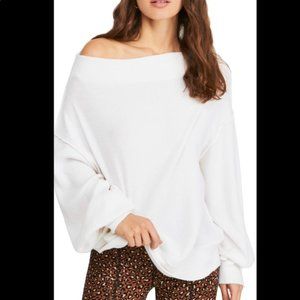 Free People "Main Squeeze" Hacci Sweater Pullover